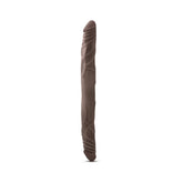 Dr. Skin - 14in Double Dildo - Chocolate